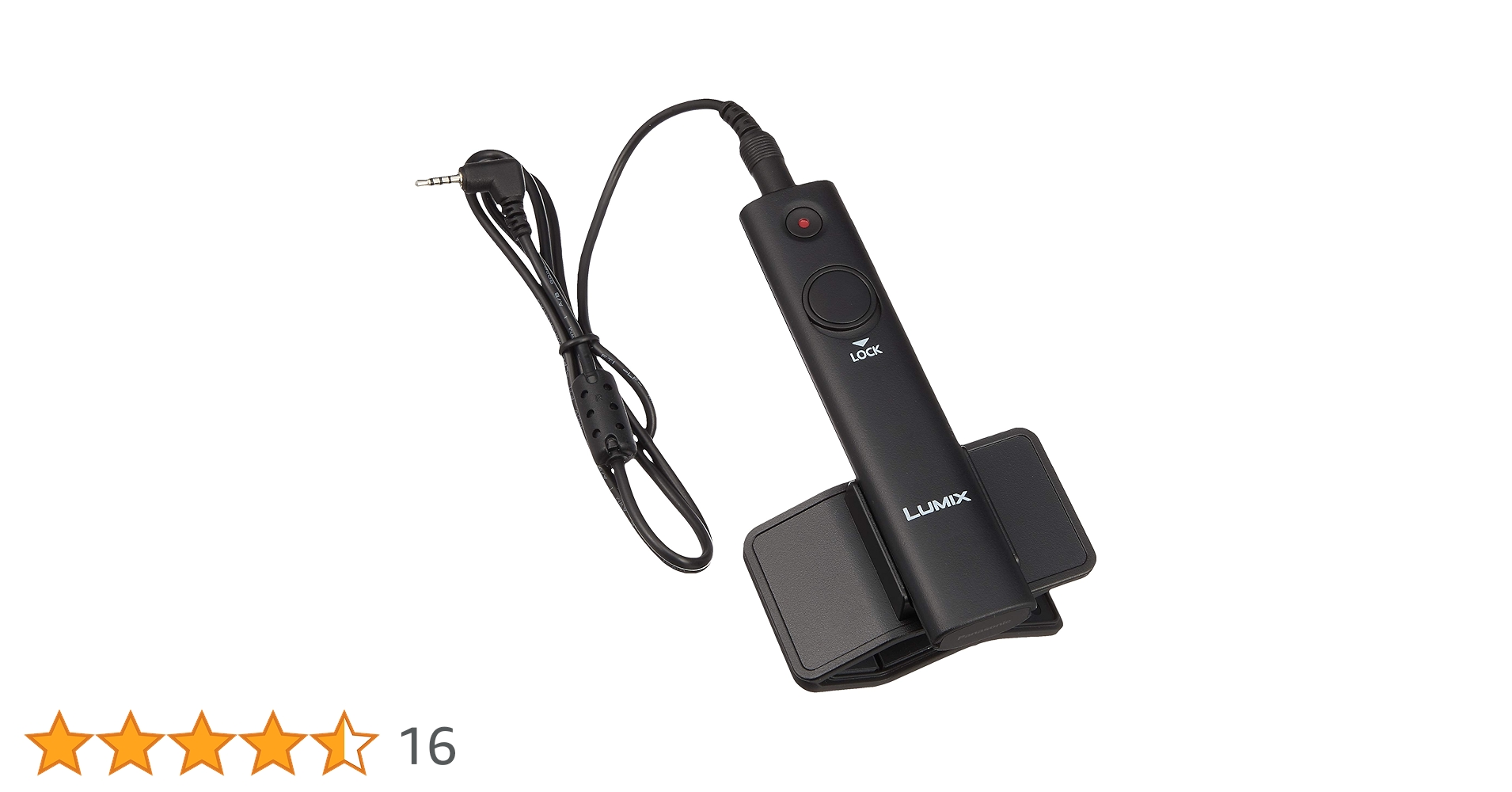 (未使用･未開封品)Panasonic パナソニック シャッターリモコン ルミックス ブラック 外径寸法:約幅25mm×高さ119.8mm×奥行き14.2mm DMW-RS2 71pkRt+8IUL.jpg_BO30,255,255,